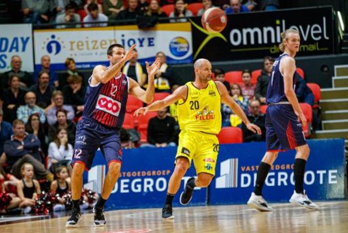 Euromillions Basket League - Oostende is genadeloos tegen Luik, Antwerpen blijft in Leuven ongeslagen