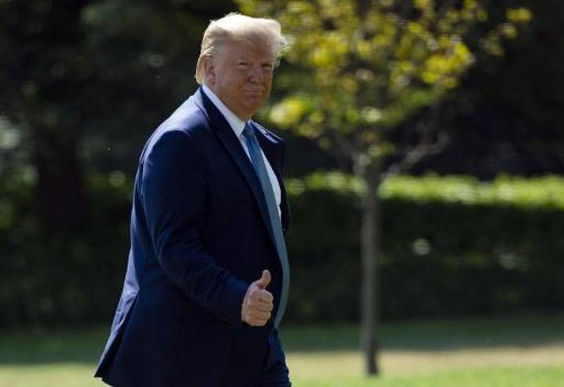 Donald Trump op jaarlijks medisch onderzoek