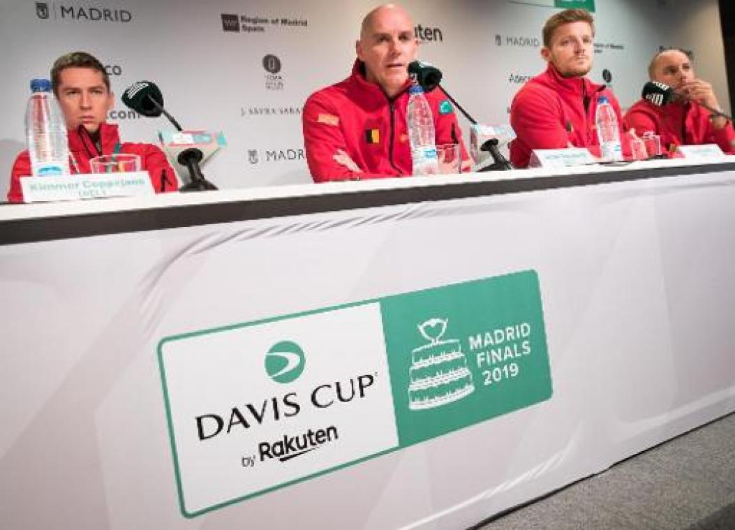 Davis Cup - Johan Van Herck: "Ambitie is minimum kwartfinales"