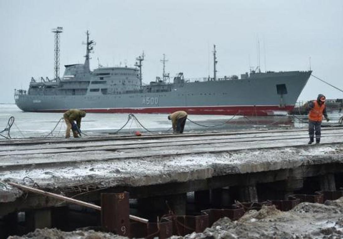 Rusland geeft drie in beslag genomen oorlogsschepen terug aan Oekraïne