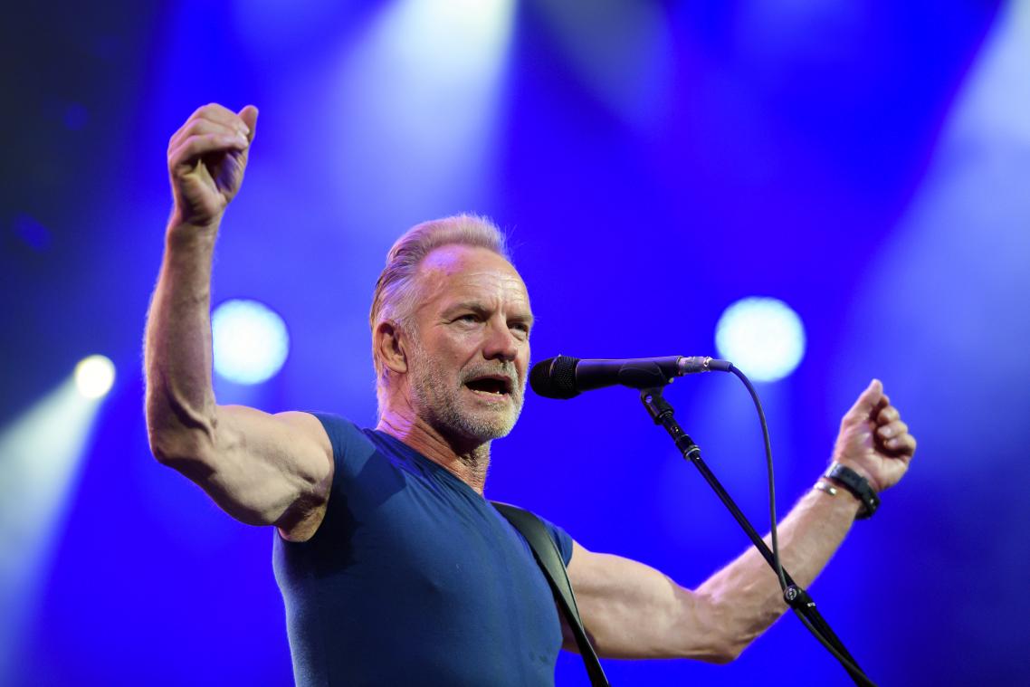 Sting komt volgend jaar naar Gent Jazz