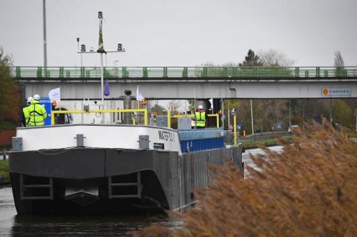 Vlaanderen test voor het eerst onbemand varen