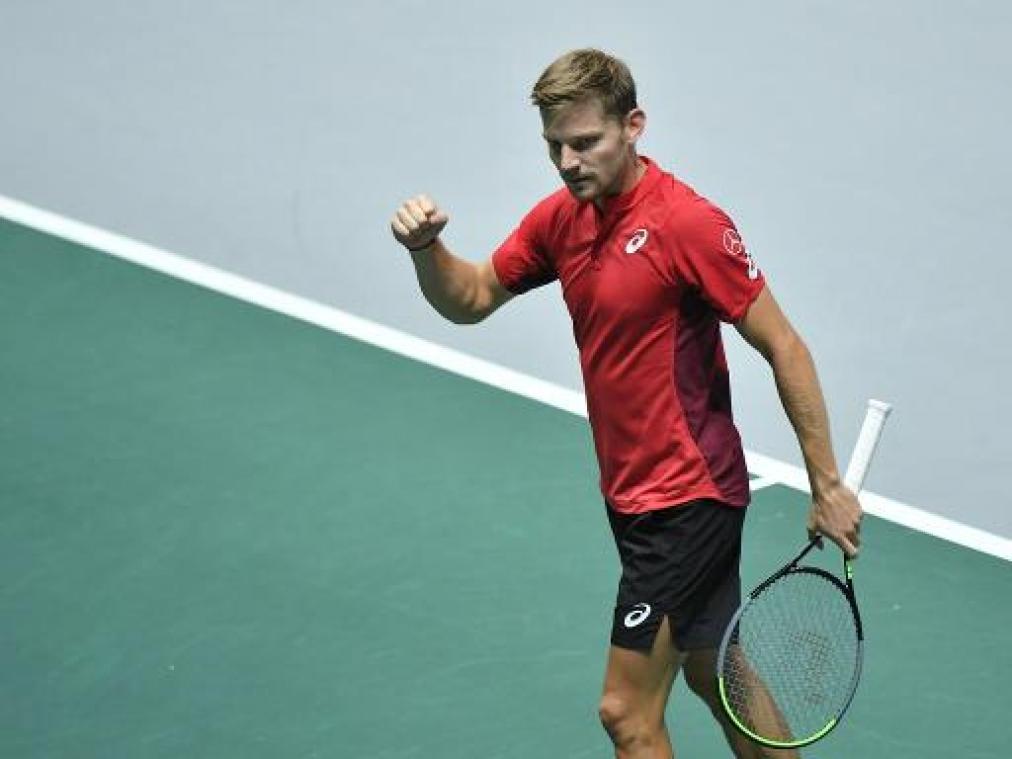 Davis Cup - David Goffin: "Ik heb ervoor gevochten"