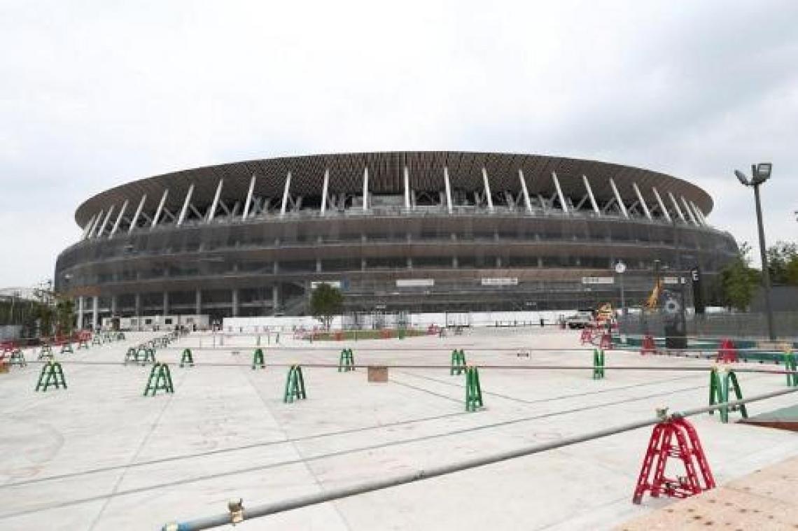 Bouw olympisch stadion in Tokio is afgerond