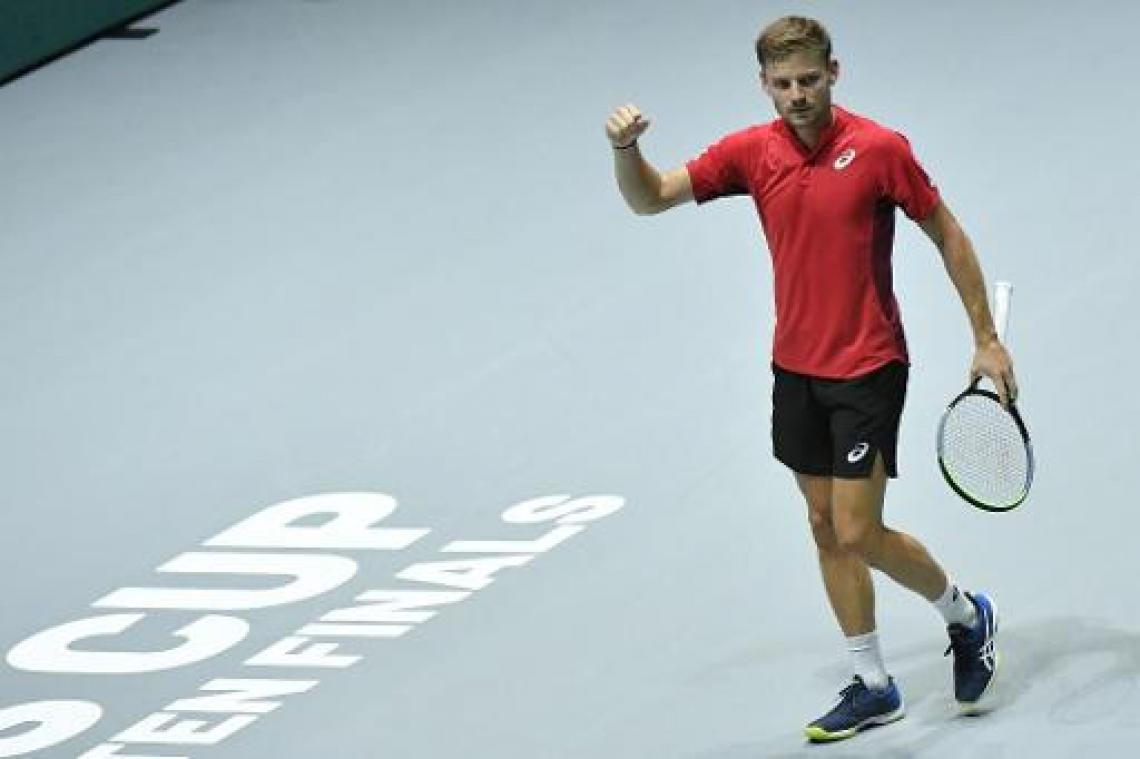 David Goffin bezorgt België de zege tegen Colombia