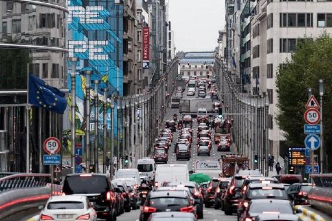 Brussels verkeer ondervindt heel wat hinder door verschillende evenementen