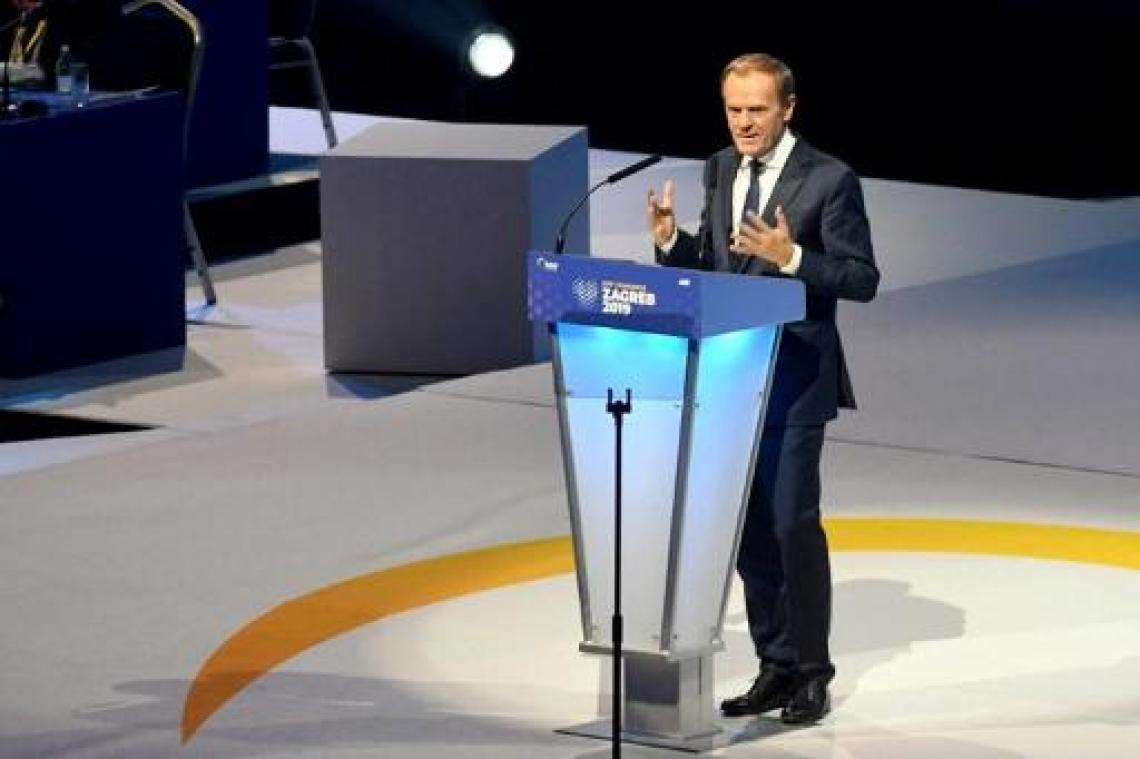 Nieuwe EVP-voorzitter Donald Tusk zet zich af tegen populisten