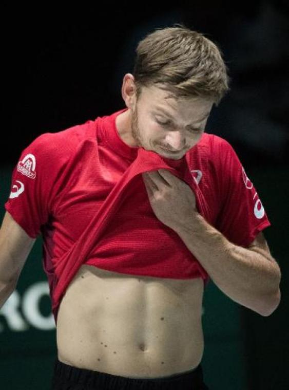 Goffin: "Haalde deze week nooit mijn beste niveau"