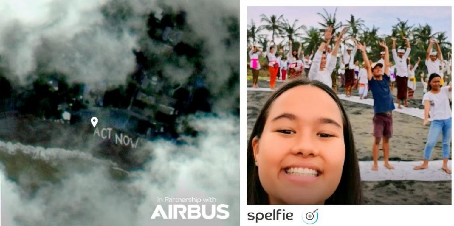 Vergeet de selfiestick: deze app maakt selfies vanuit de ruimte