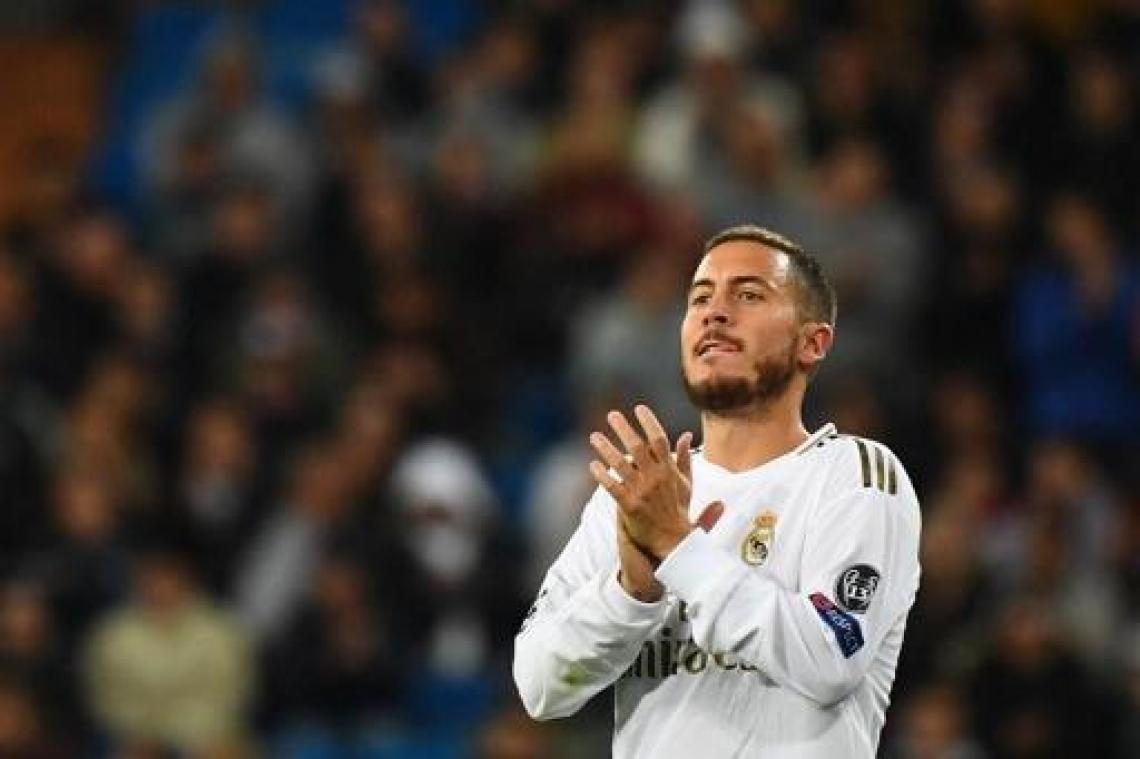 Eden Hazard is gelukkig met stijgende vormpeil bij Real