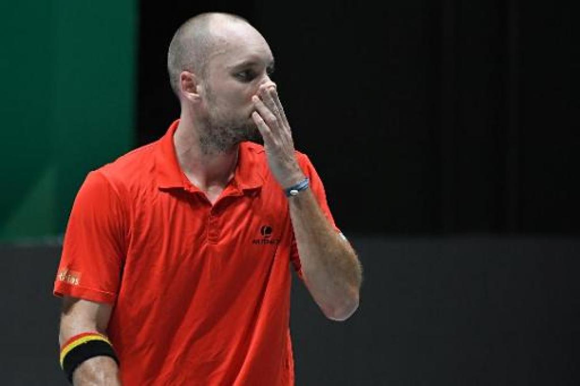 Davis Cup - Darcis na nederlaag tegen Kyrgios: "Zijn service gaf de doorslag"