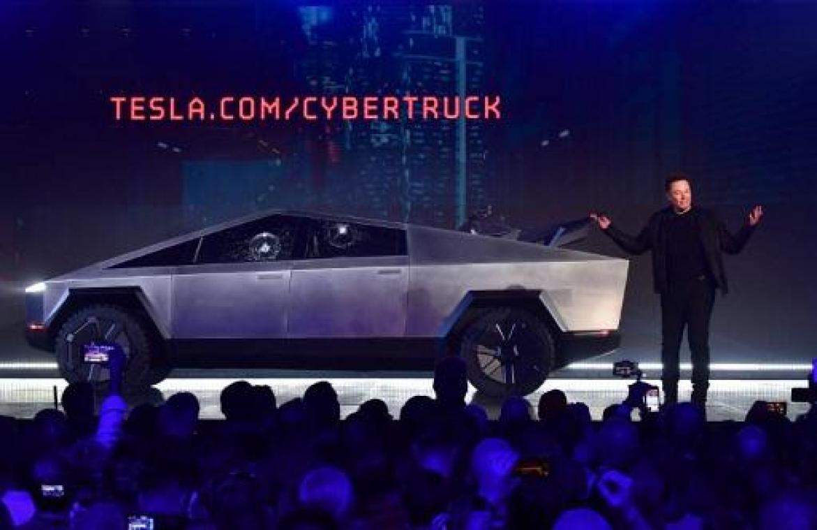 Tesla onthult elektrische pick-up
