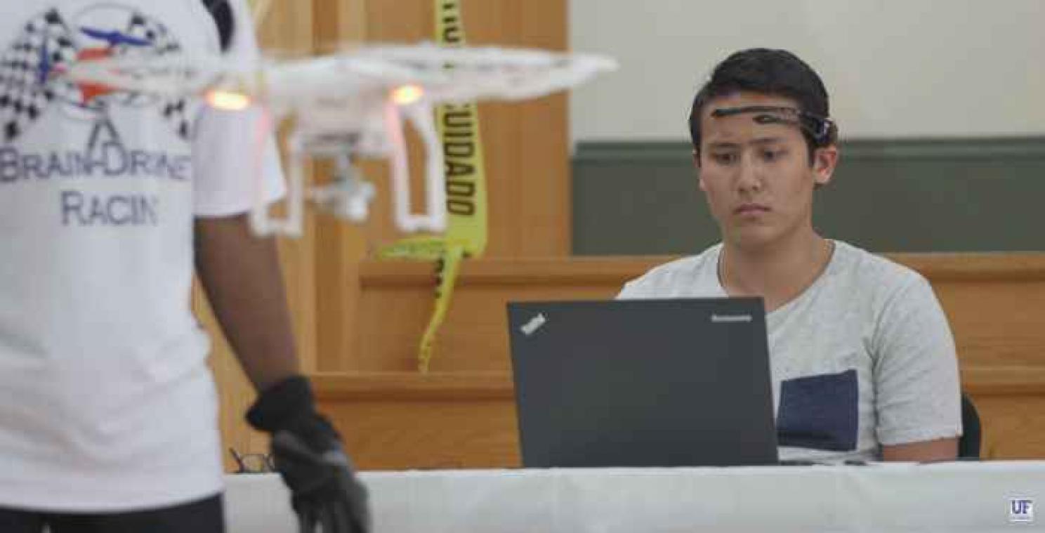 Eerste race met hersenbestuurde drones is een feit