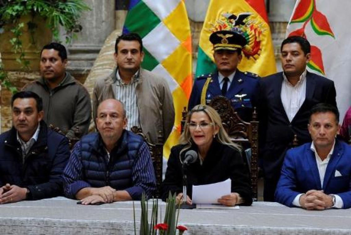 Onrust Bolivia - Parlement keurt nieuwe verkiezingen zonder Evo Morales goed