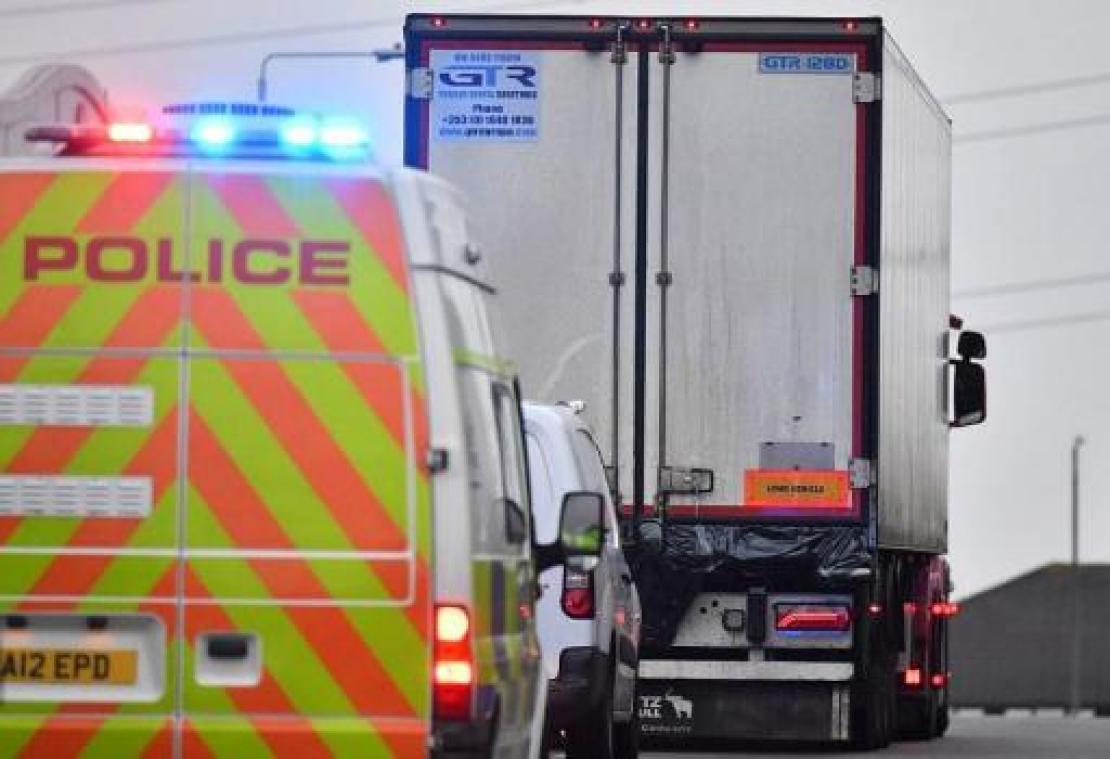 Doden in vrachtwagen Essex: Noord-Ierse verdachte in verdenking gesteld