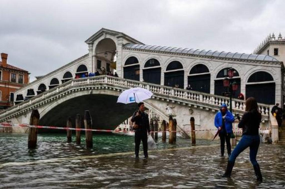 Venetië opnieuw onder water