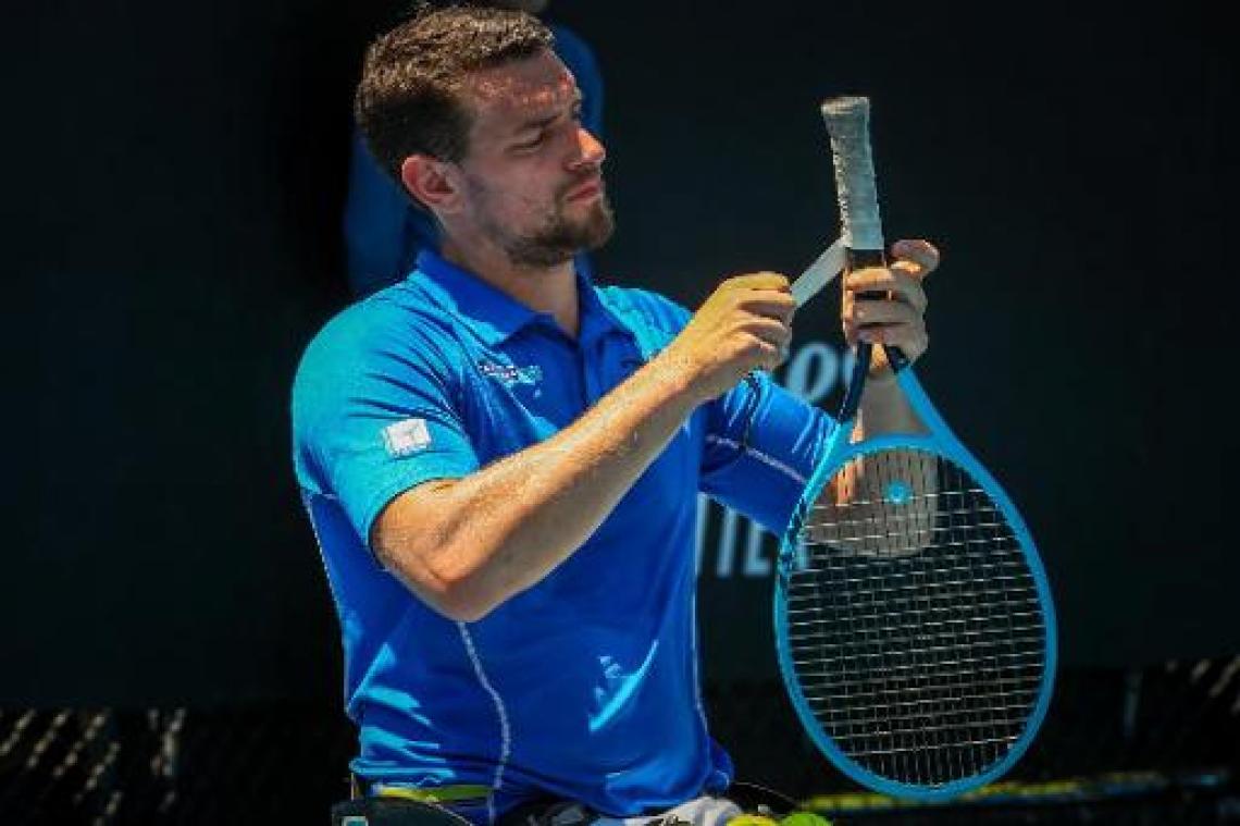 Masters rolstoeltennis - Joachim Gérard plaatst zich voor enkel- en dubbelfinale