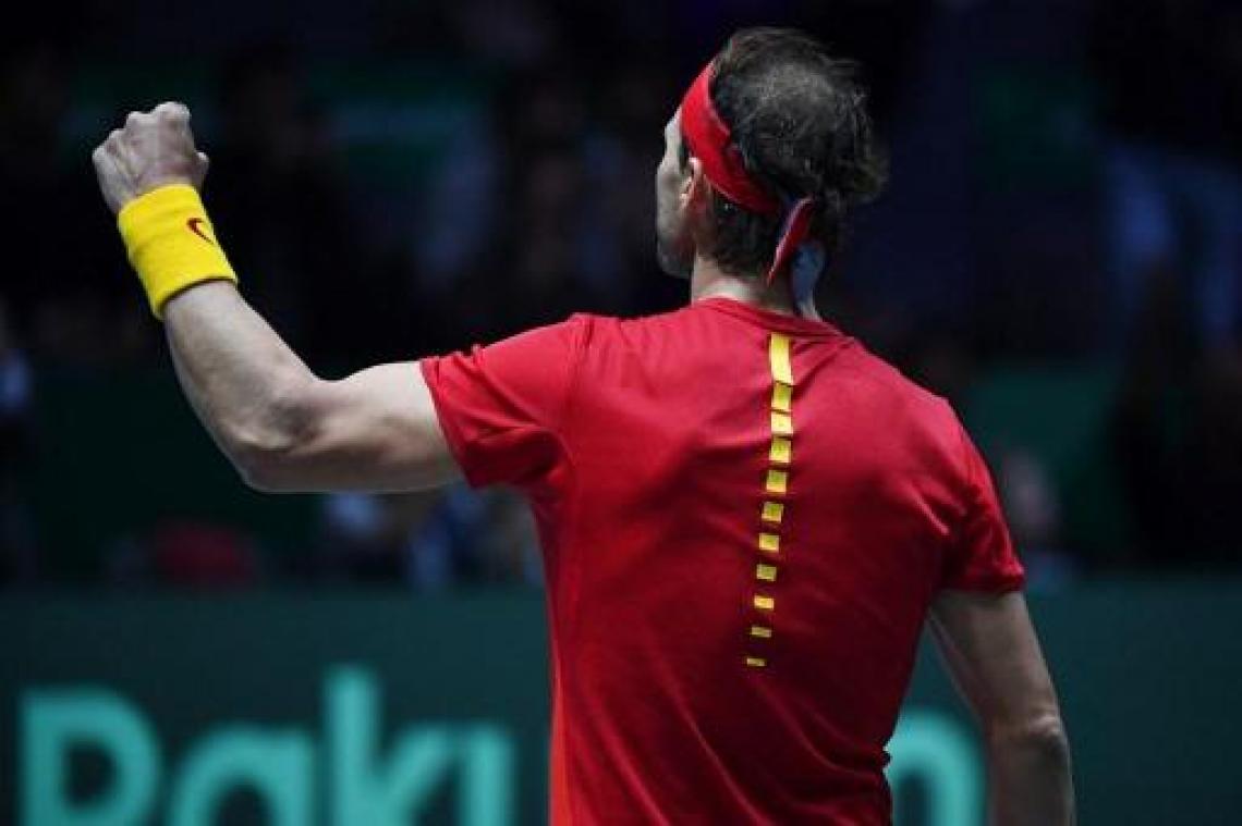 Davis Cup - Bautista Agut en Nadal schenken Spanje zesde Davis Cup