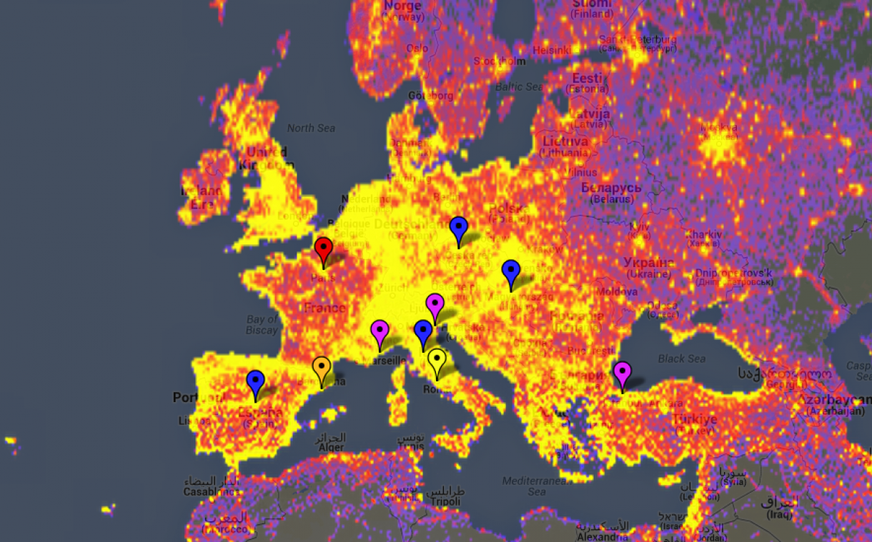 De meest gefotografeerde plaatsen in de wereld