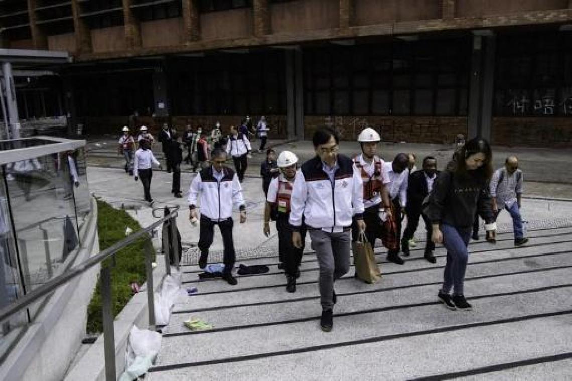 Bezetting van polytechnische universiteit Hongkong is voorbij