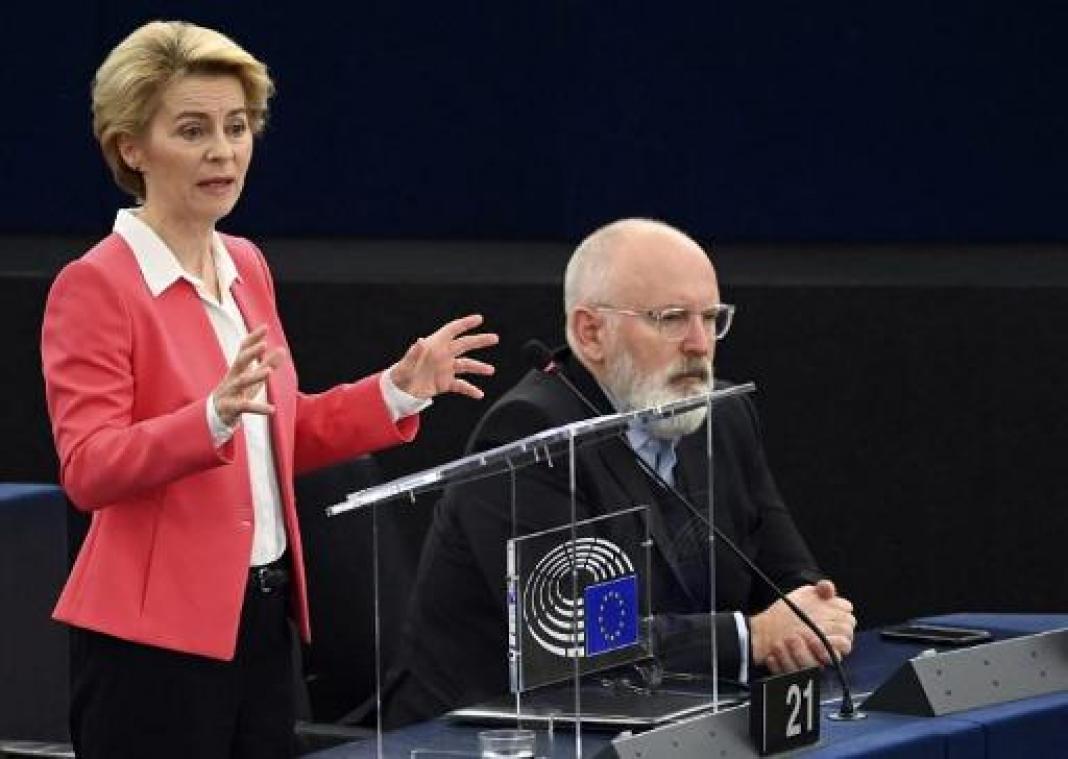 Europees Parlement verleent steun aan Commissie-von der Leyen