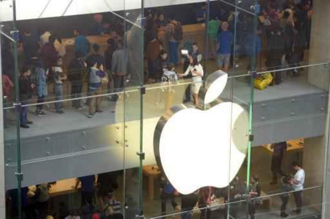 Eerste omzetdaling voor Apple in 13 jaar