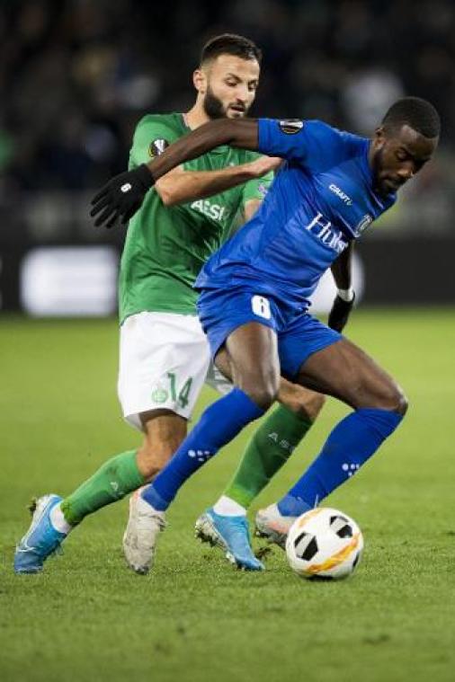 AA Gent overwintert na brilscore bij Saint-Étienne