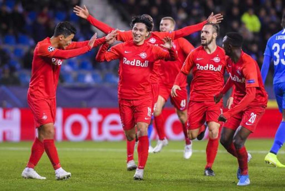 Champions League - Salzburg kegelt onmondig Genk uit Europa