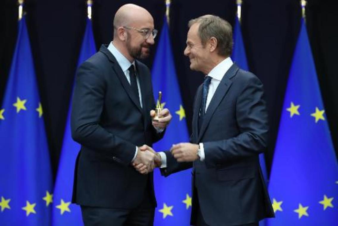 Michel neemt voorzitterschap Europese Raad in handen