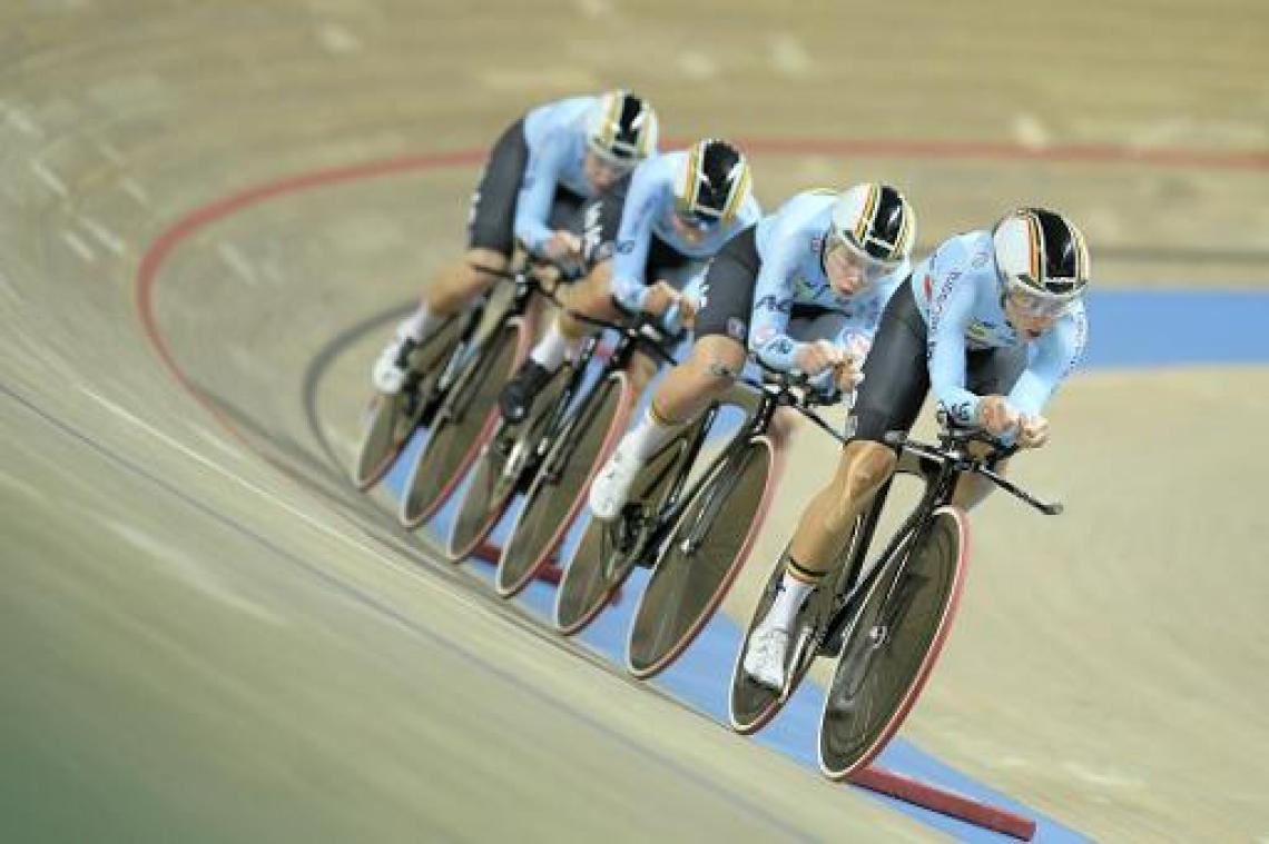 Belgische vrouwen pakken met record zilver in achtervolging