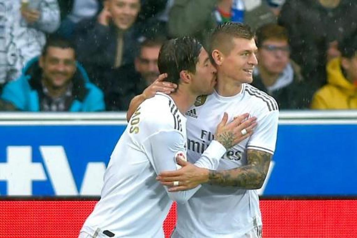 Real Madrid pakt zonder Courtois en Hazard driepunter bij Alaves