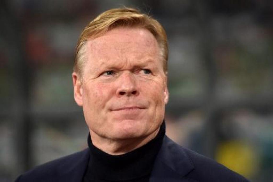 Loting EK 2020 - Nederlandse bondscoach Koeman blij om Portugal te ontlopen