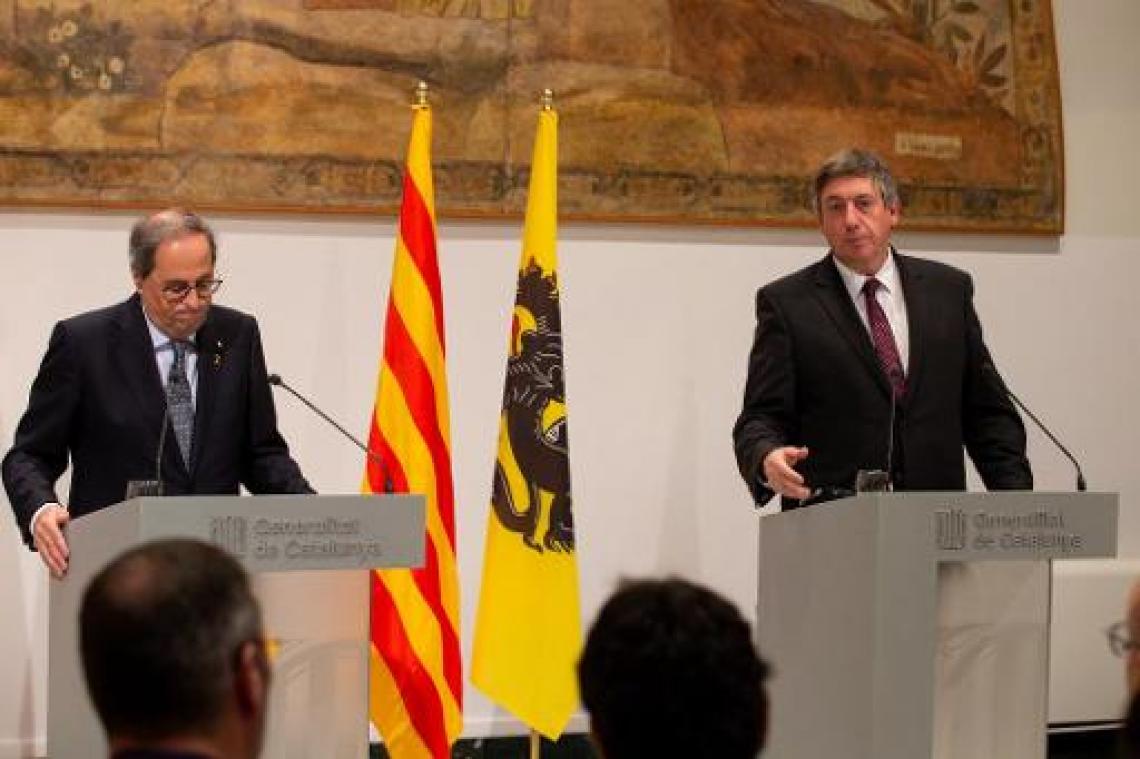 Jambon wil dat Charles Michel optreedt in Catalonië