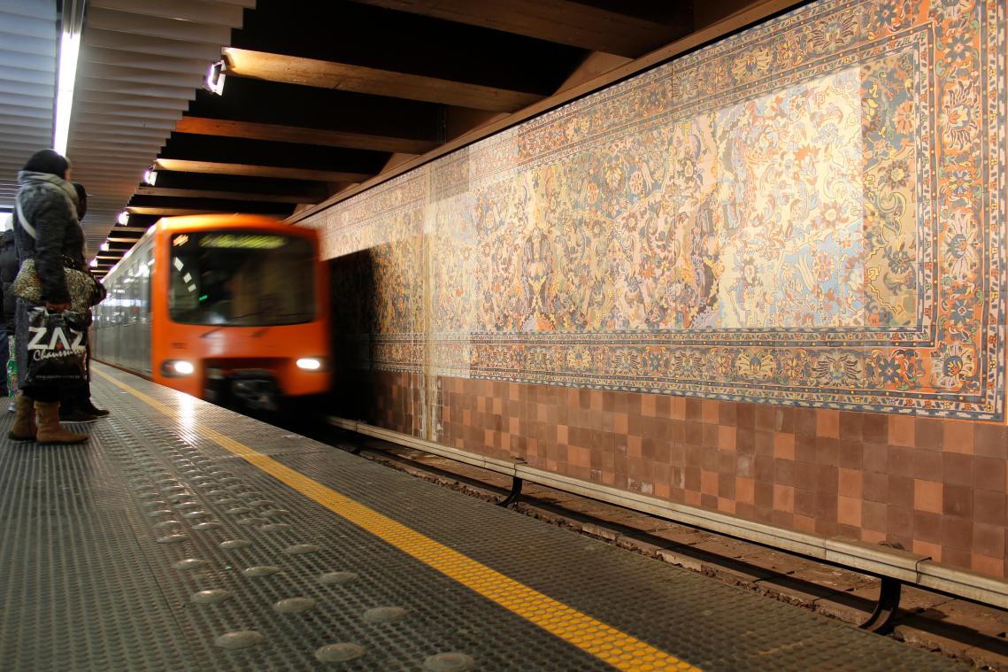 Streetart-kunstenaars gezocht voor Brussels metrostation