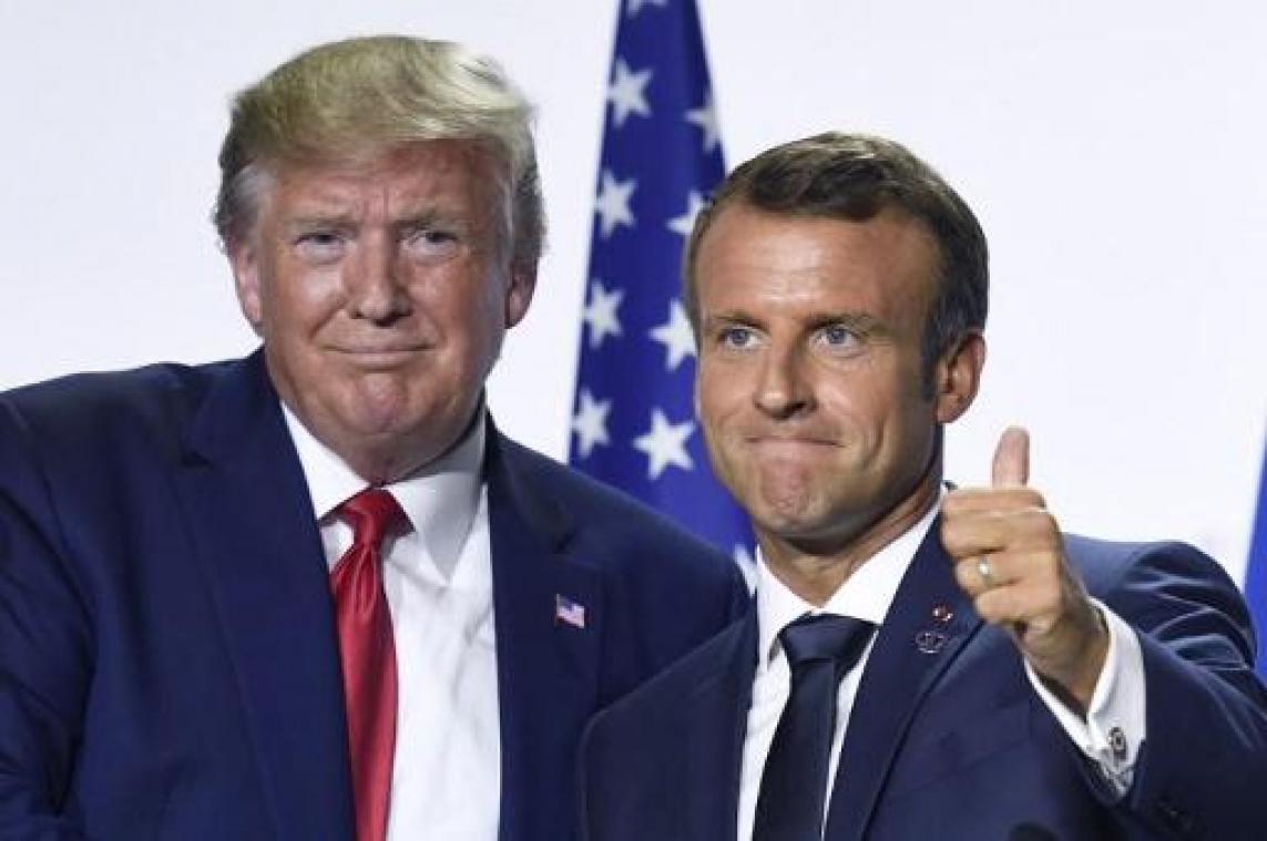 Trump vindt uitspraken Macron over "hersendode NAVO" beledigend