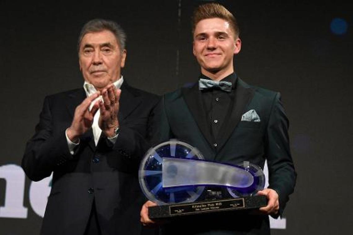 Kristallen fiets - Remco Evenepoel: "Enorme eer"