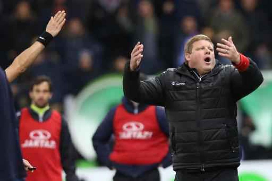 AA Gent-coach Vanhaezebrouck: "Geen contact met Anderlecht"