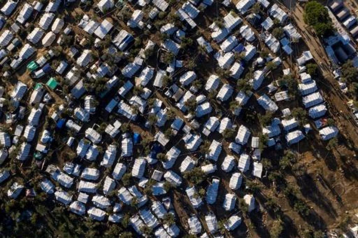 Afghaanse moeder van drie kinderen komt om bij brand in vluchtelingenkamp in Lesbos