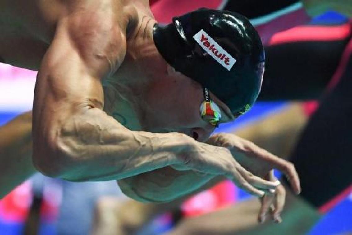 Pieter Timmers plaatst zich voor halve finales 50m vrij op EK zwemmen kortebaan