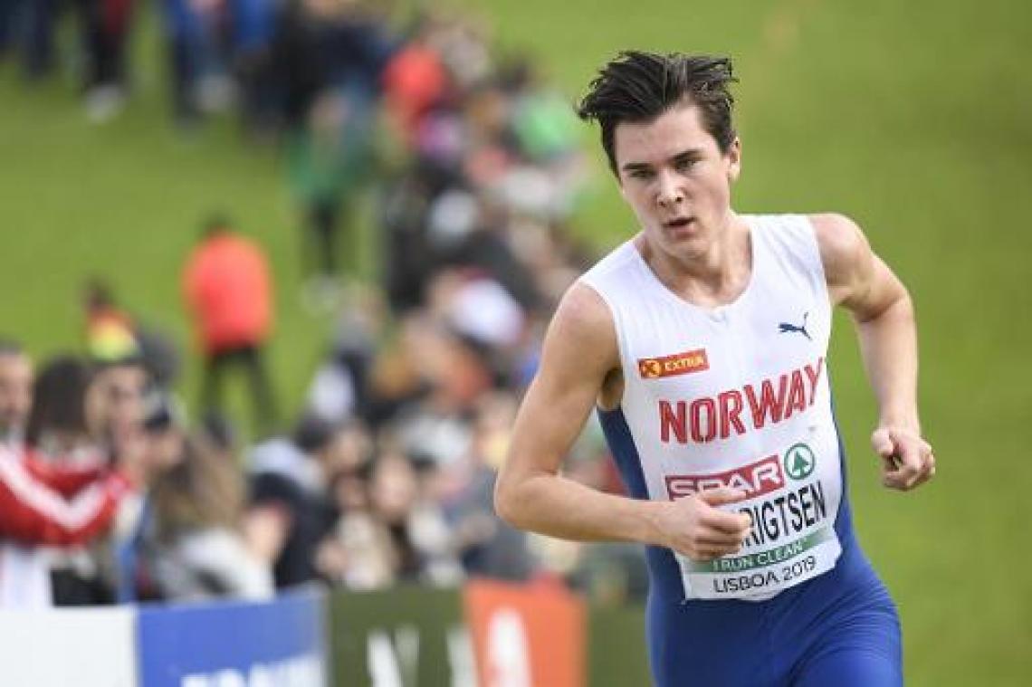 Vier op rij voor fenomeen Jakob Ingebrigtsen bij U20, Belgen komen er niet aan te pas