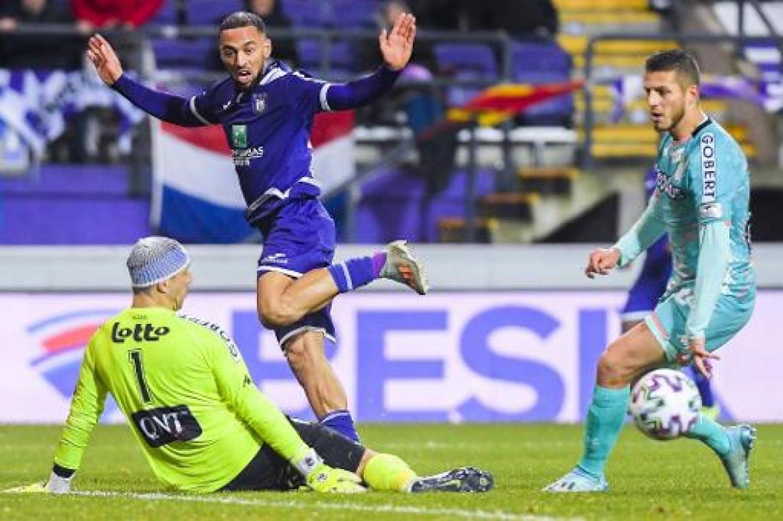 Jupiler Pro League - Anderlecht-Charleroi levert geen doelpunten op