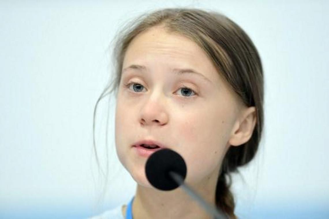 Thunberg: kinderen die nu getroffen worden door klimaatverandering moeten gehoord worden