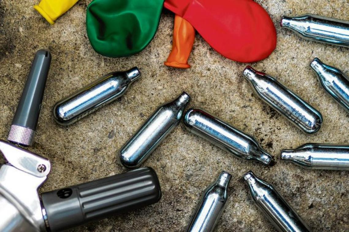 Lachgas verboden als roesmiddel in Nederland