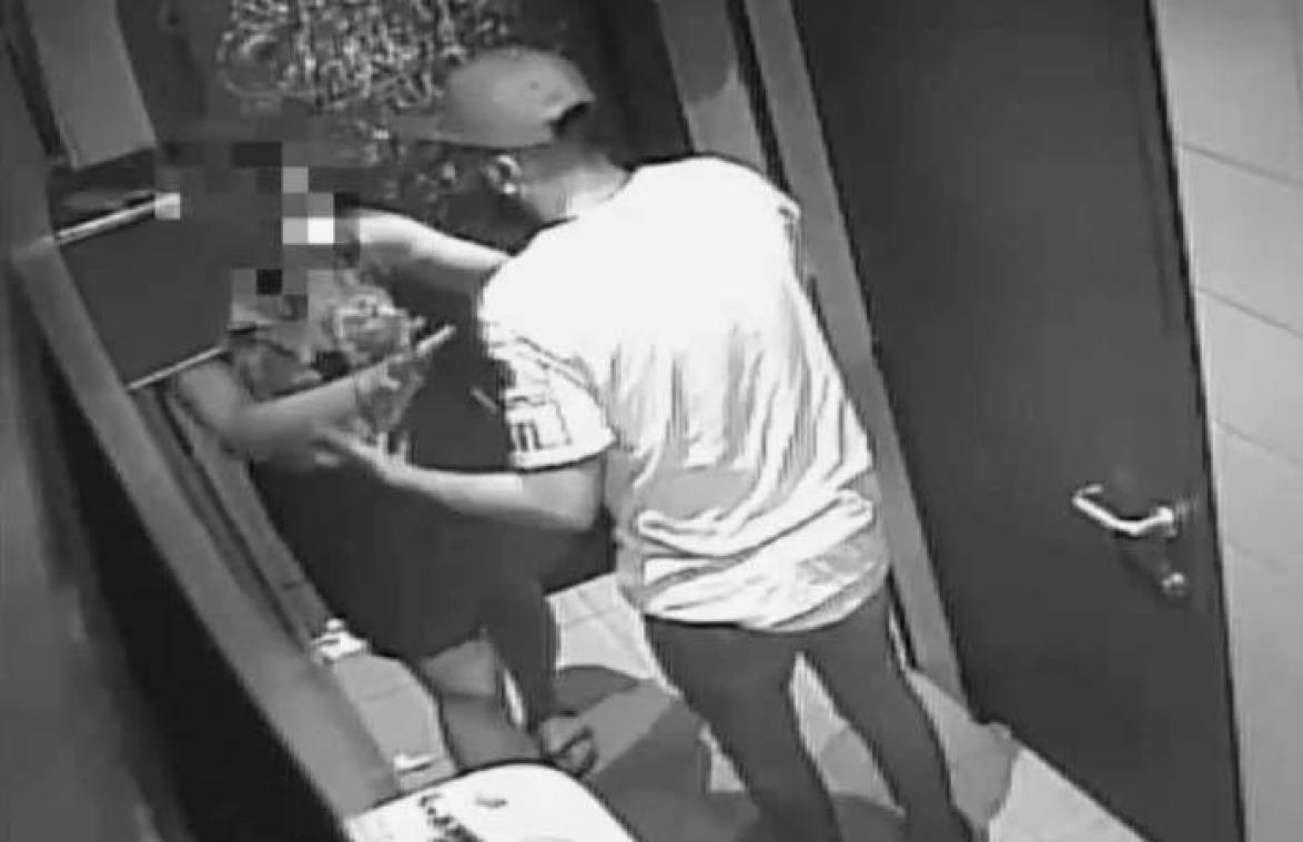 Beelden tonen hoe 24-jarige vrouw in Turnhouts café wordt aangerand