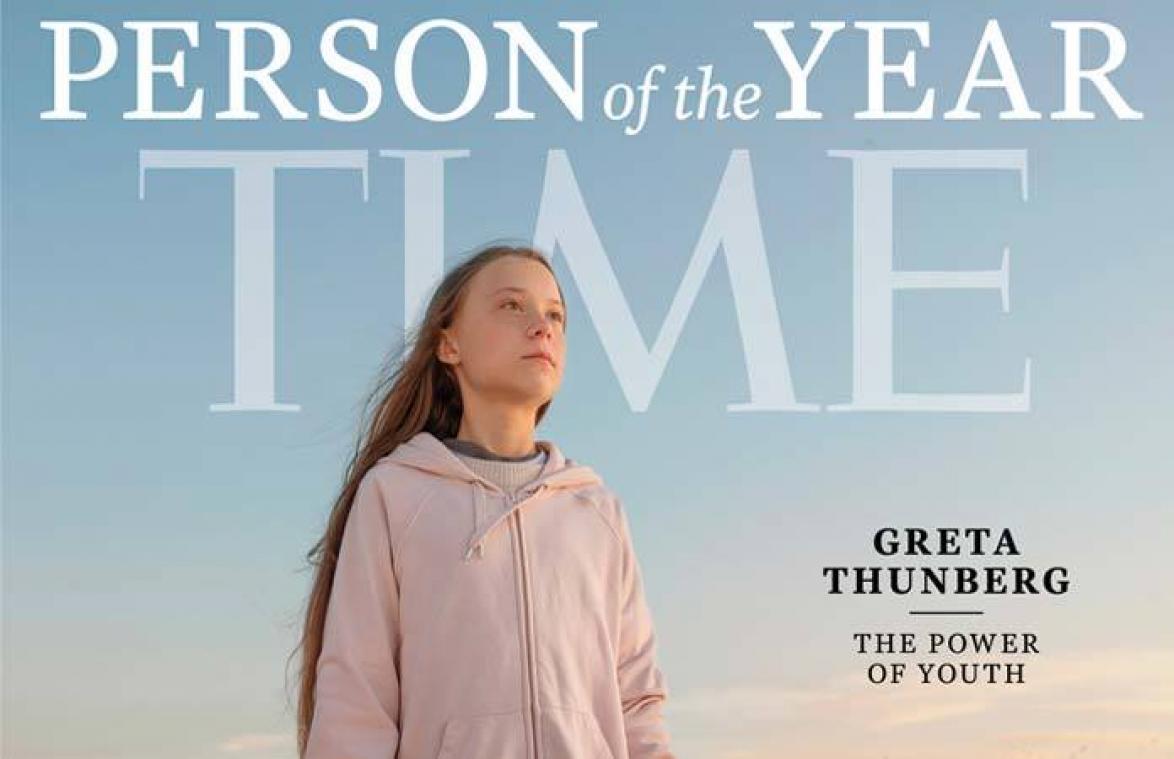 Zo reageert Greta Thunberg op haar status als 'Persoon van het Jaar'