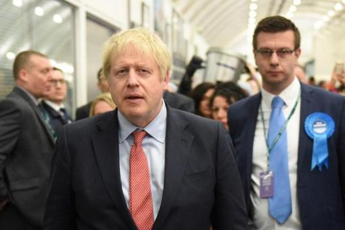 Britse verkiezingen - Boris Johnson wint in eigen district