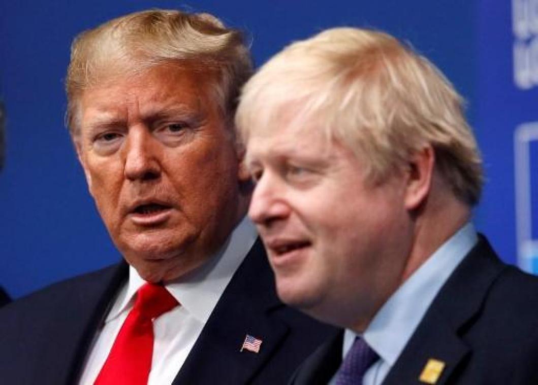 Trump: "Dit lijkt een grote overwinning voor Boris te zijn"