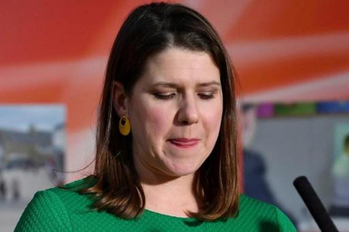 Leider van Liberal Democrats stapt op na verlies van haar zetel