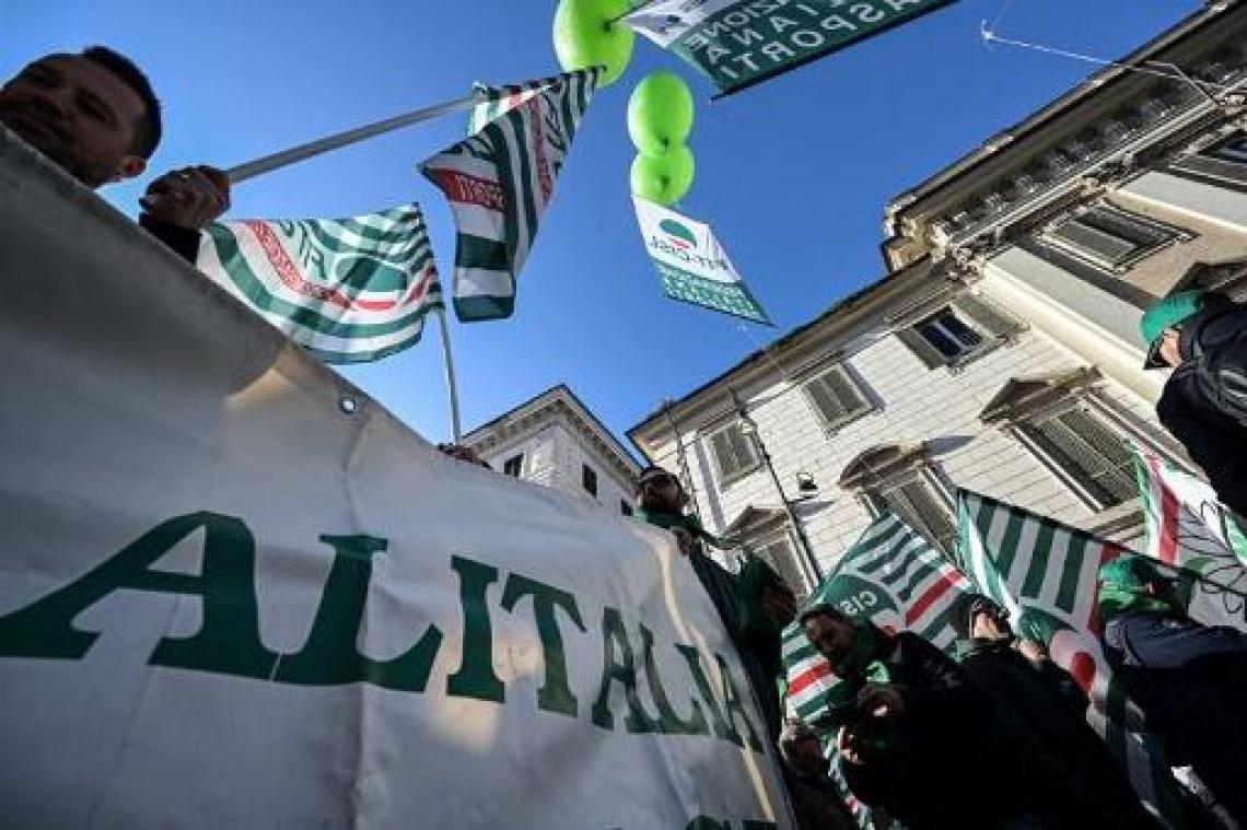 Opnieuw staking bij Alitalia