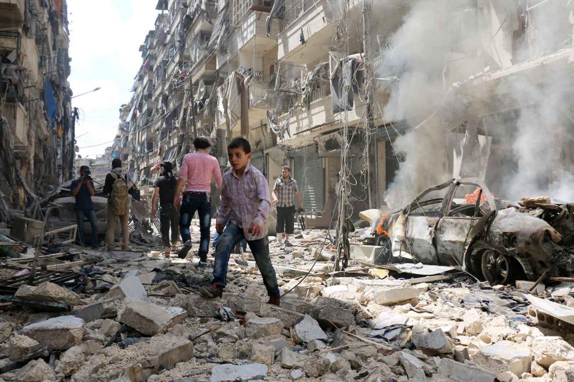 Bestand in Syrië staat nauwelijks nog overeind
